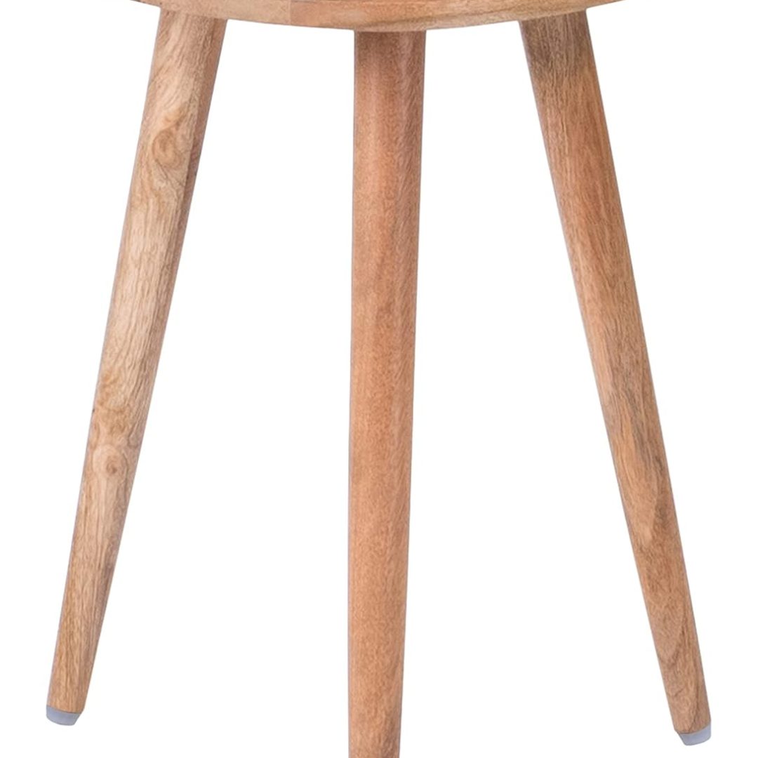 London Bond Wooden Triangle End Table – Exclusively Designed Modern Small Side Table. Hand Crafted – Wooden Side Table – Contemporary Design for Small End Tables