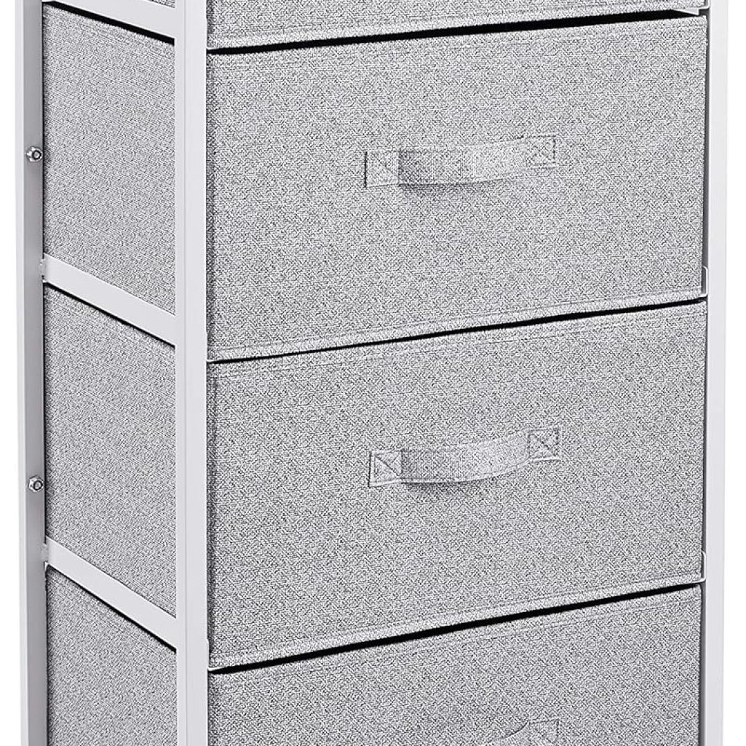 Fabric 4-Drawer Storage Organizer Unit for Closet