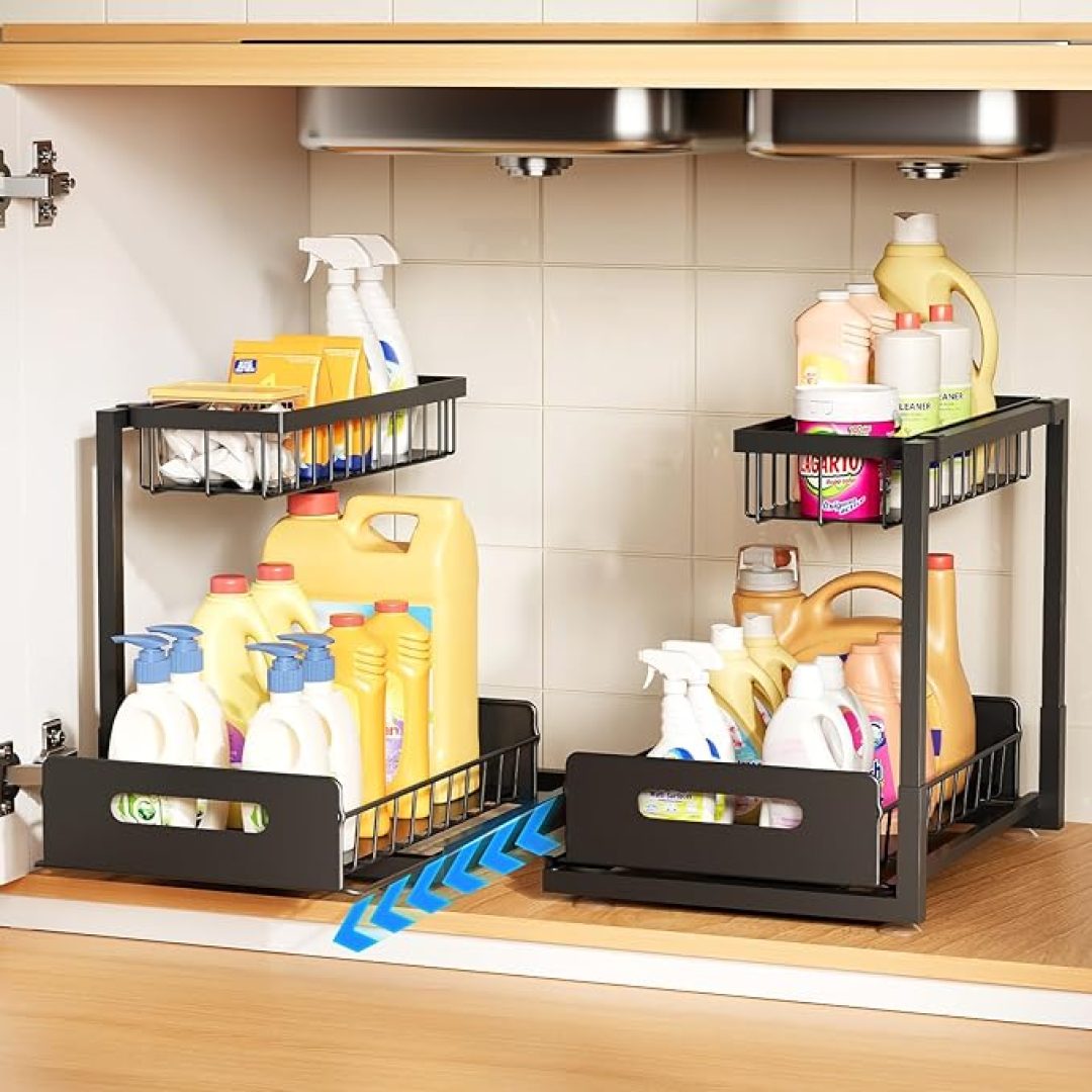 Under Sink Organizer 2 Pack