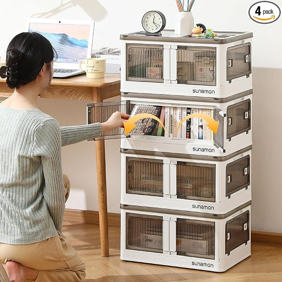 Storage Bins with Lids