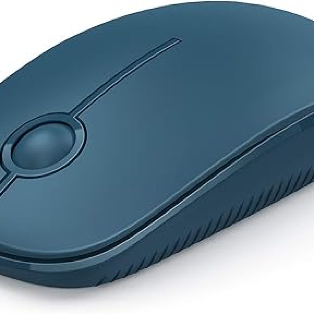 Plor Wireless Mouse, 2.4G Slim Portable Computer Mice with Nano Receiver for Notebook