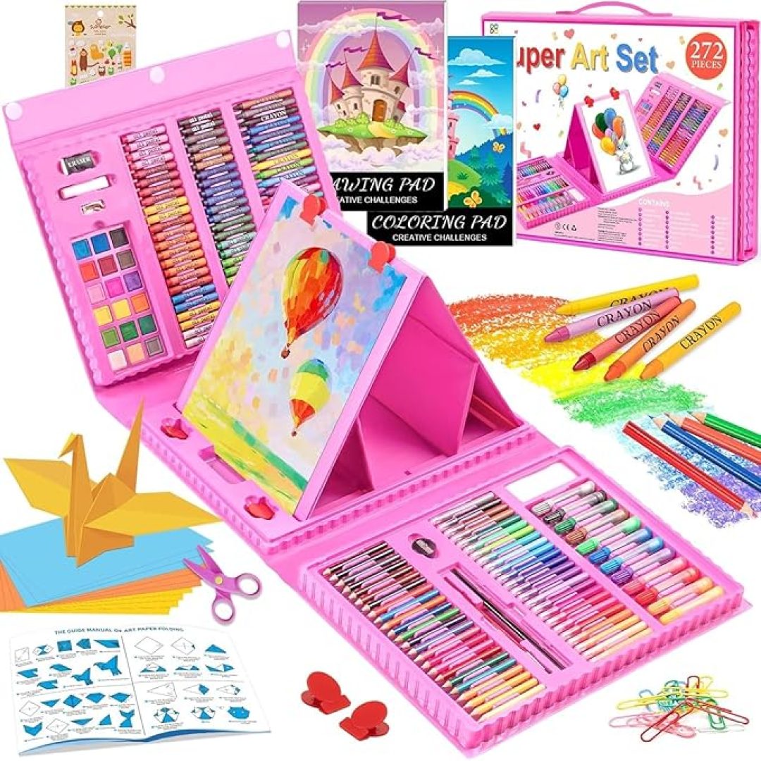 272 Pack Art Set Drawing Kit for Girls Boys Teens Artist