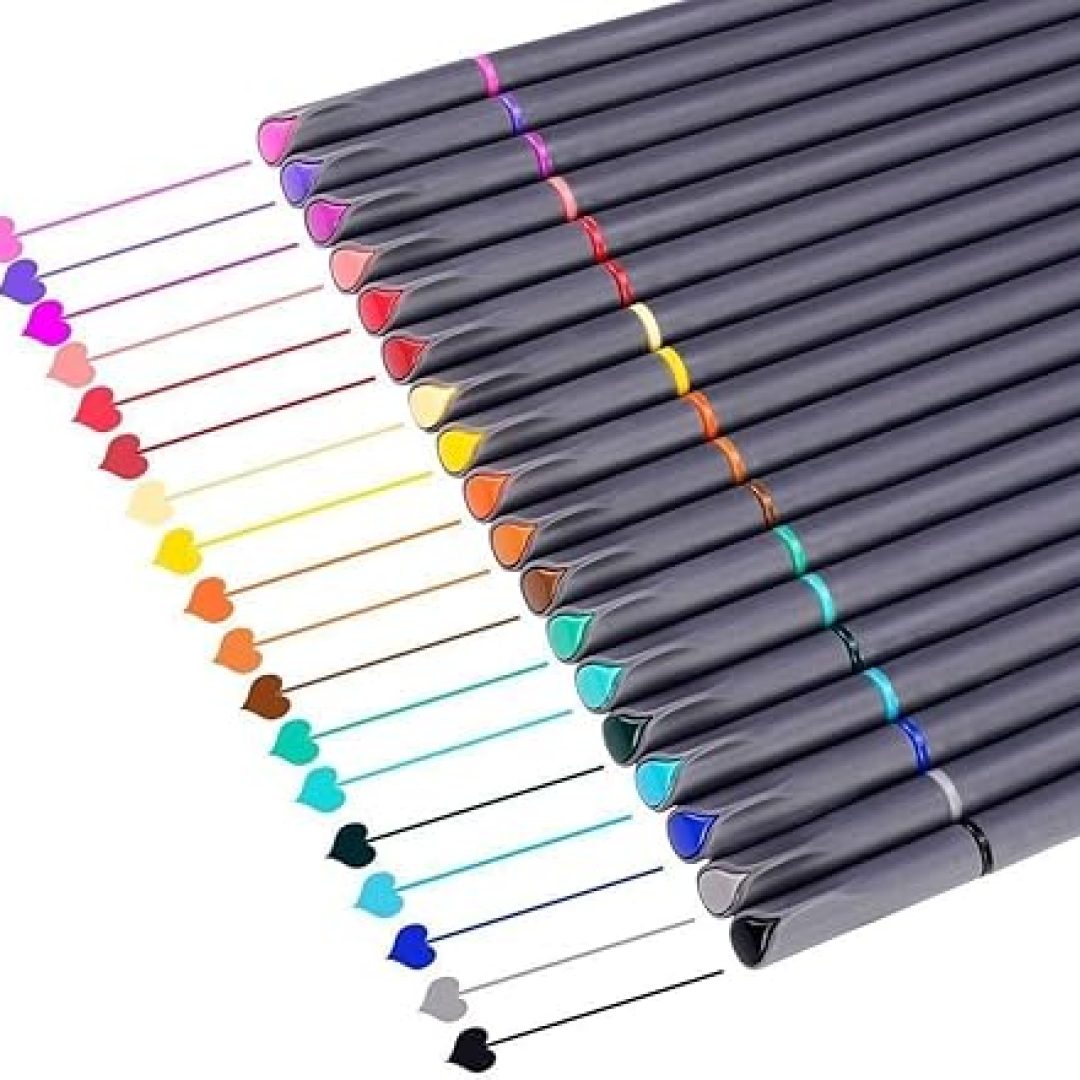 Journal Planner Pens Colored Pens 18-Color