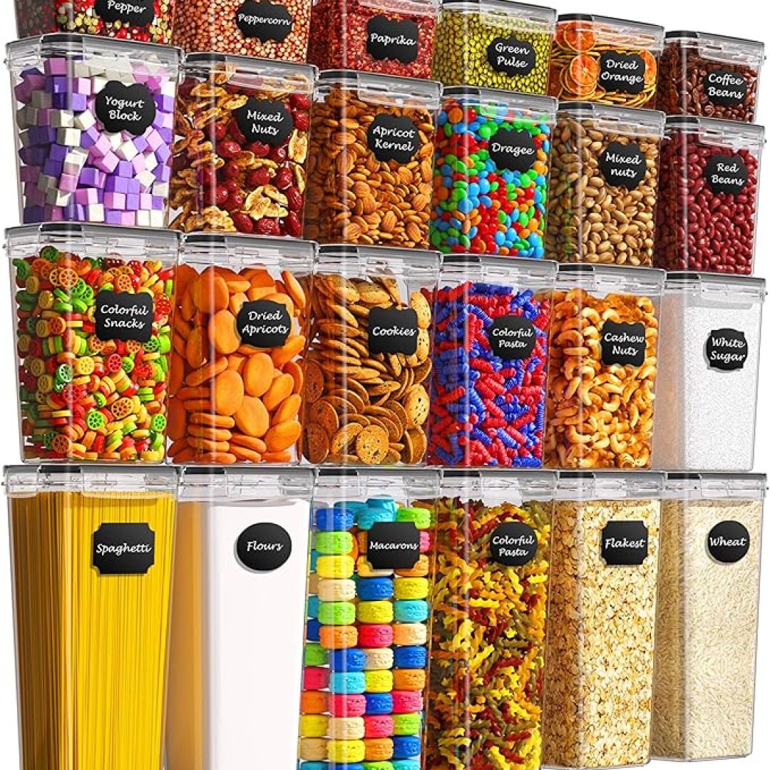 Food Canisters for Cereal