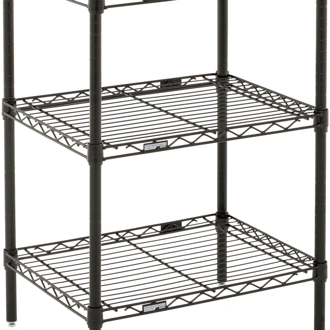 Multipurpose Adjustable Wire Shelf for Home, Garage, Kitchen and More – 3 Shelves