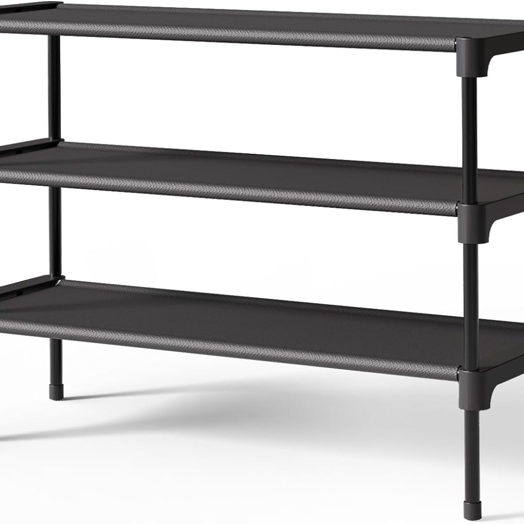 Premium Non-Woven Shoe Rack Shelf, Shoe Organizer