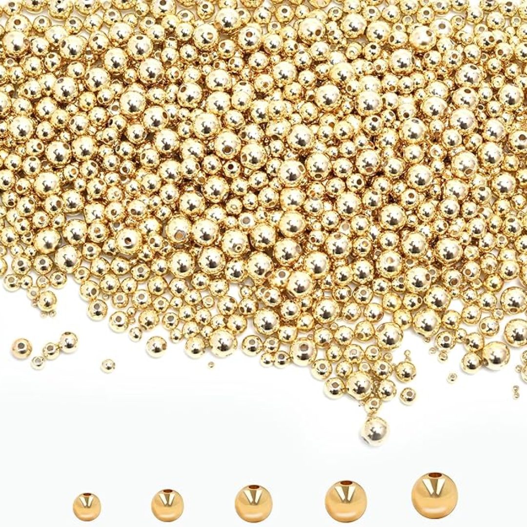 Gold  Beads