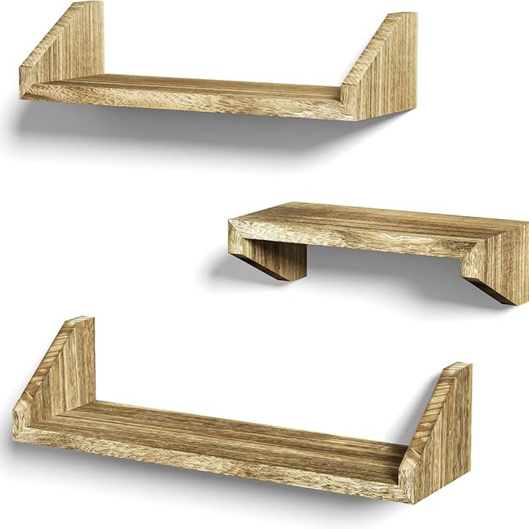 Solid Wood Shelf Display