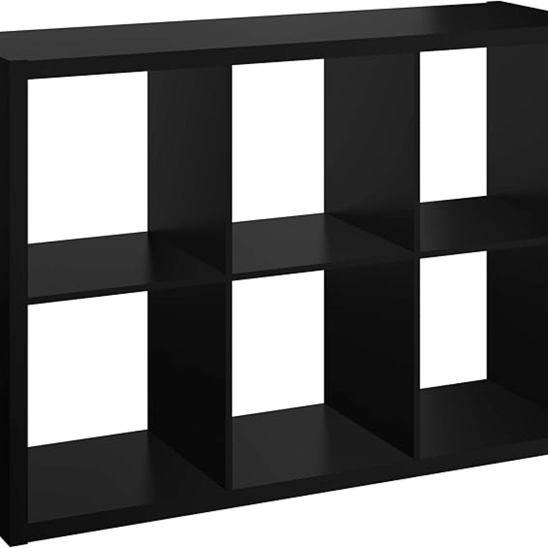 6 Cube Storage Shelf Organizer