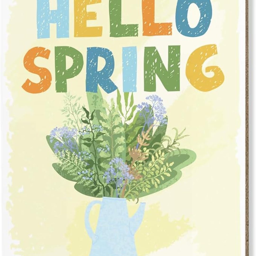 Hello Spring Sign Spring Decor Spring Decorations for Home