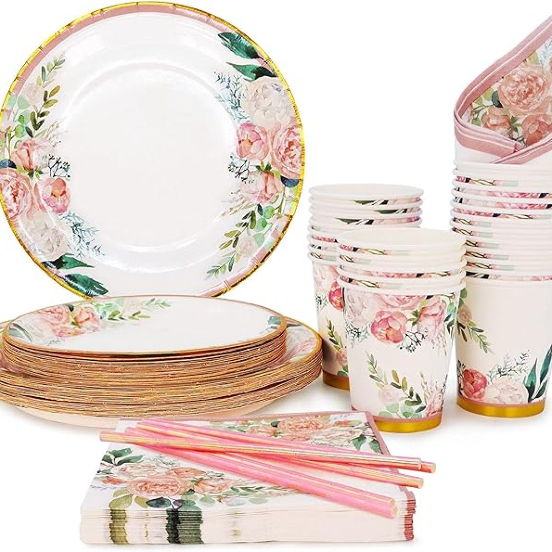 Floral Party Supplies