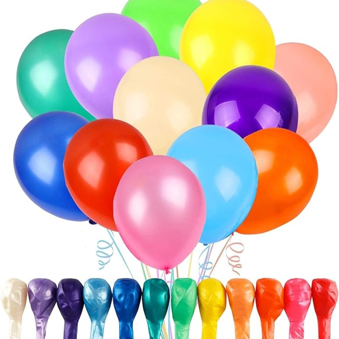 120 Balloons Assorted Color
