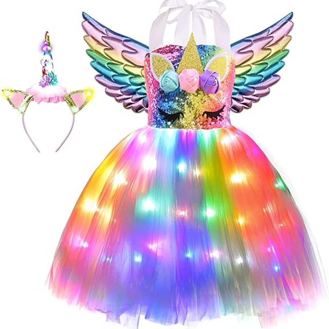 Girls Unicorn Costume