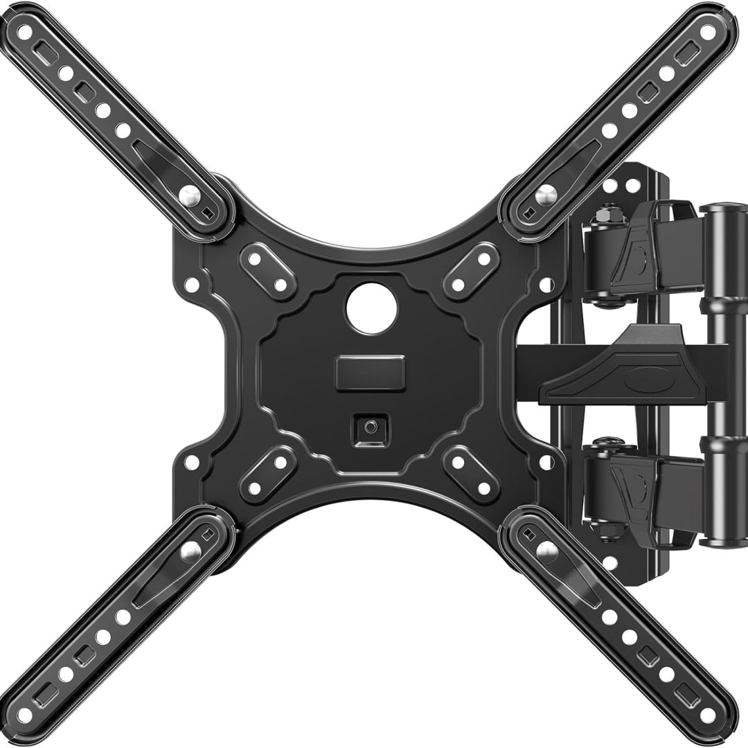 Full Motion TV Wall Mount 26-60″ Swivel Tilt Bracket