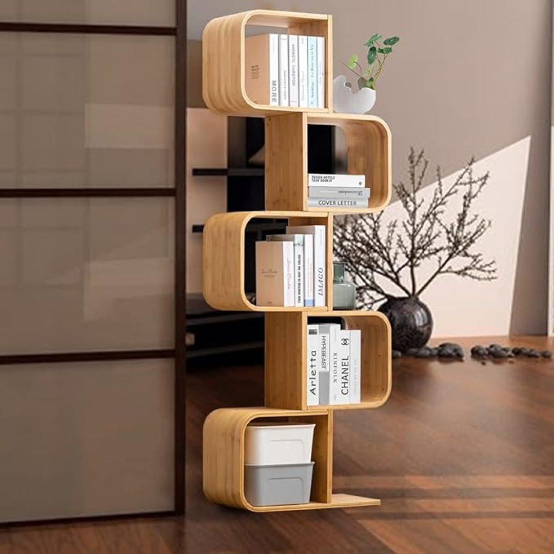 Bamboo Bookshelf