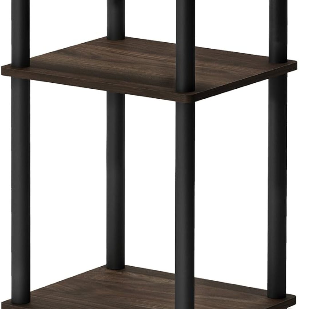 Bedside Table with Plastic Poles