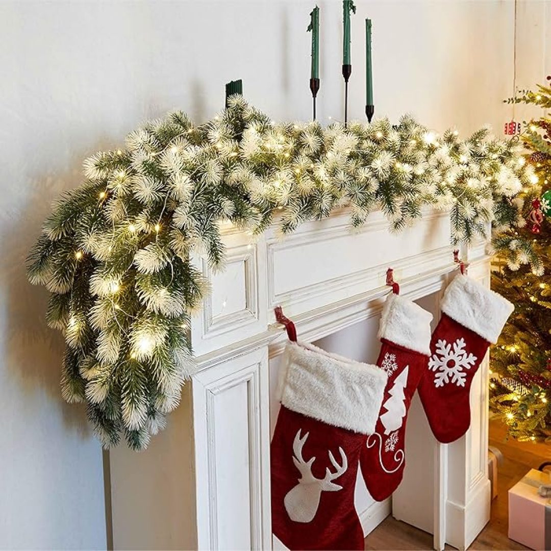 Pine Needle Greenery Garland