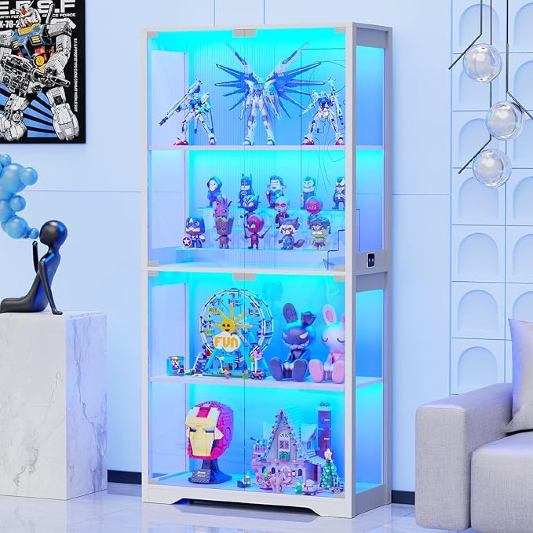 Glass Storage Cabinet
