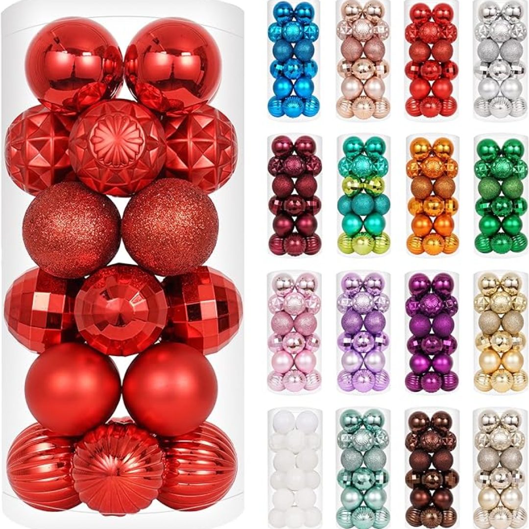 Shatterproof Christmas Ornaments