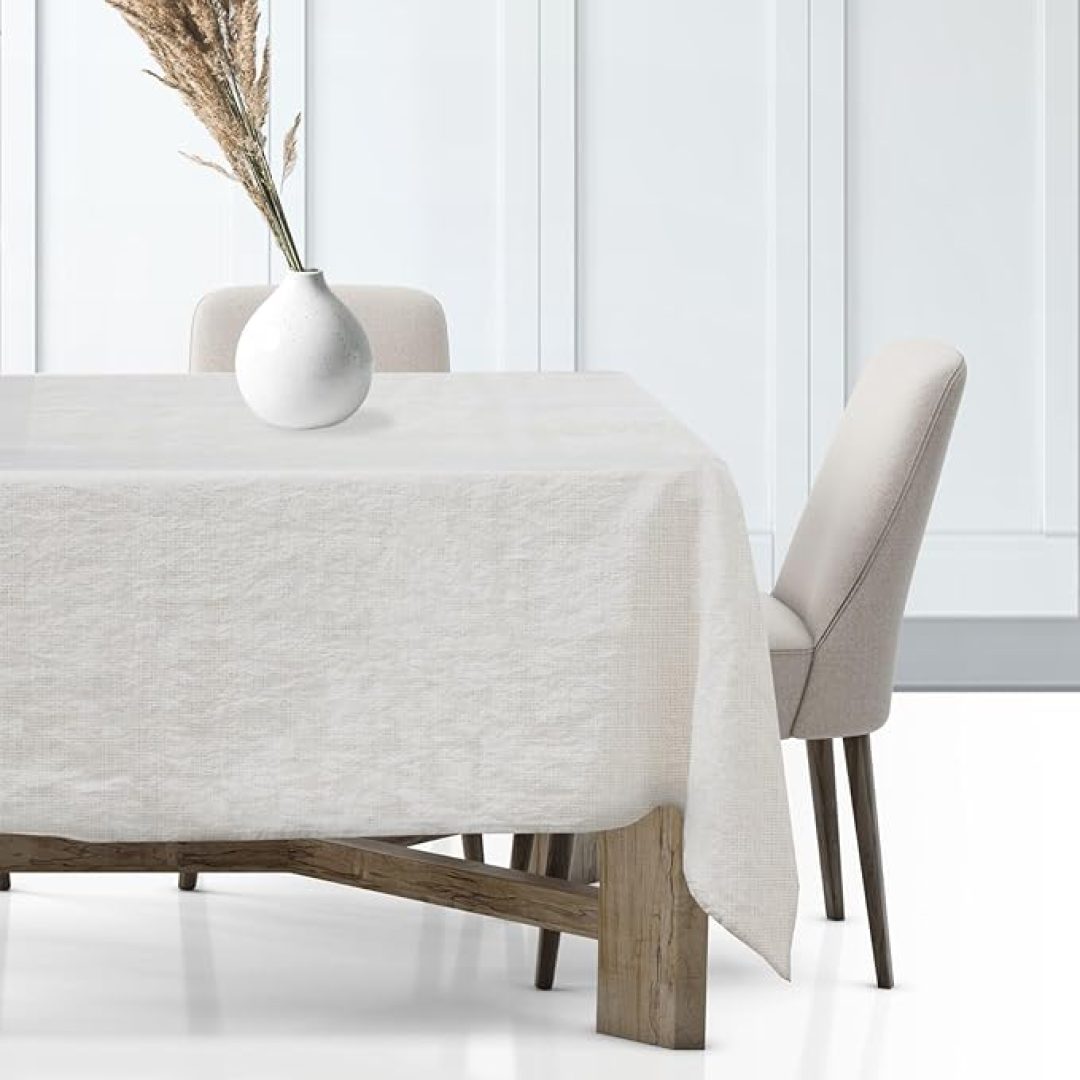 Minett Home Handwoven 100% Pure French Linen Tablecloths