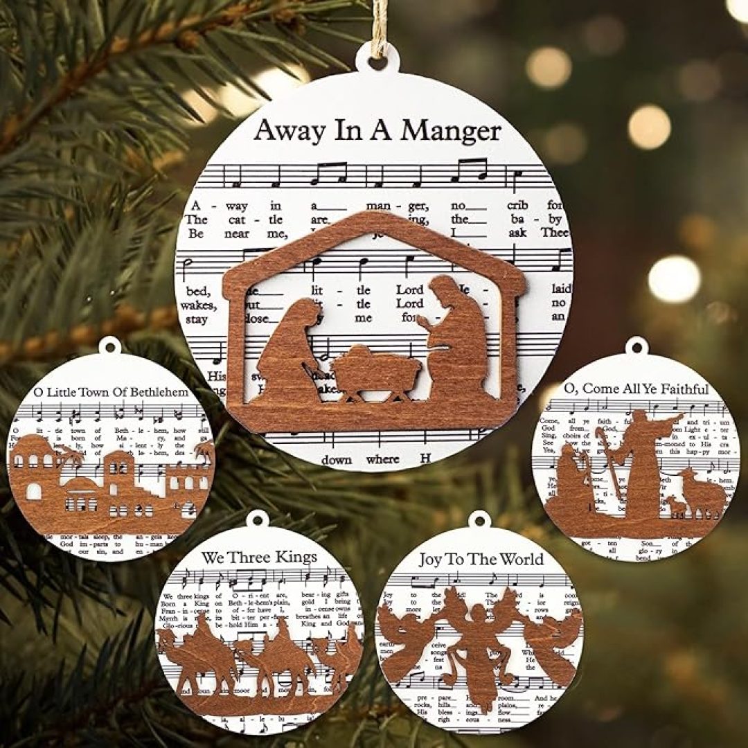 The Nativity Story Ornaments Set