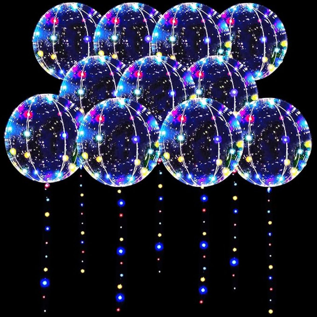 LED Balloons 10 Pack