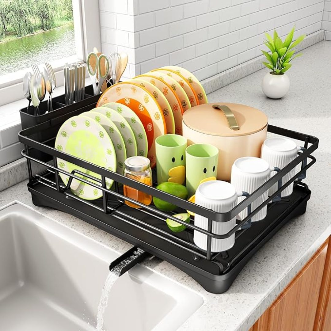 Dish Drying Rack – Stainless Steel Dish Rack for Kitchen Counter