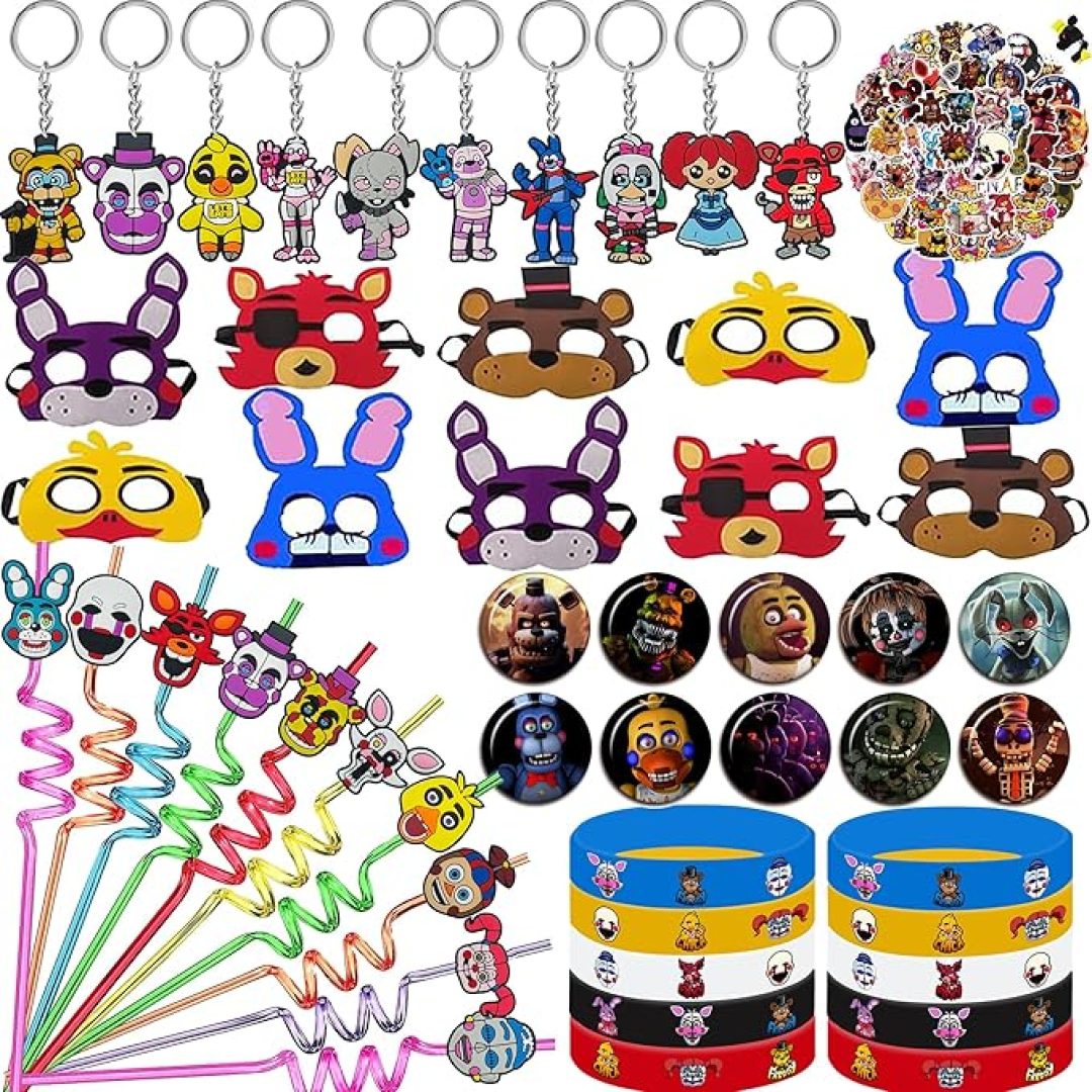 100Pcs Five Night Party Favors