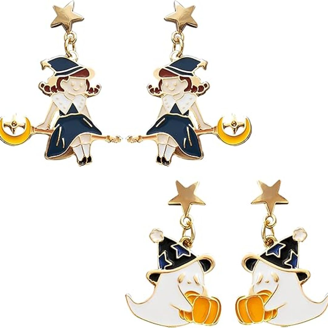 Witch Dangle Earrings