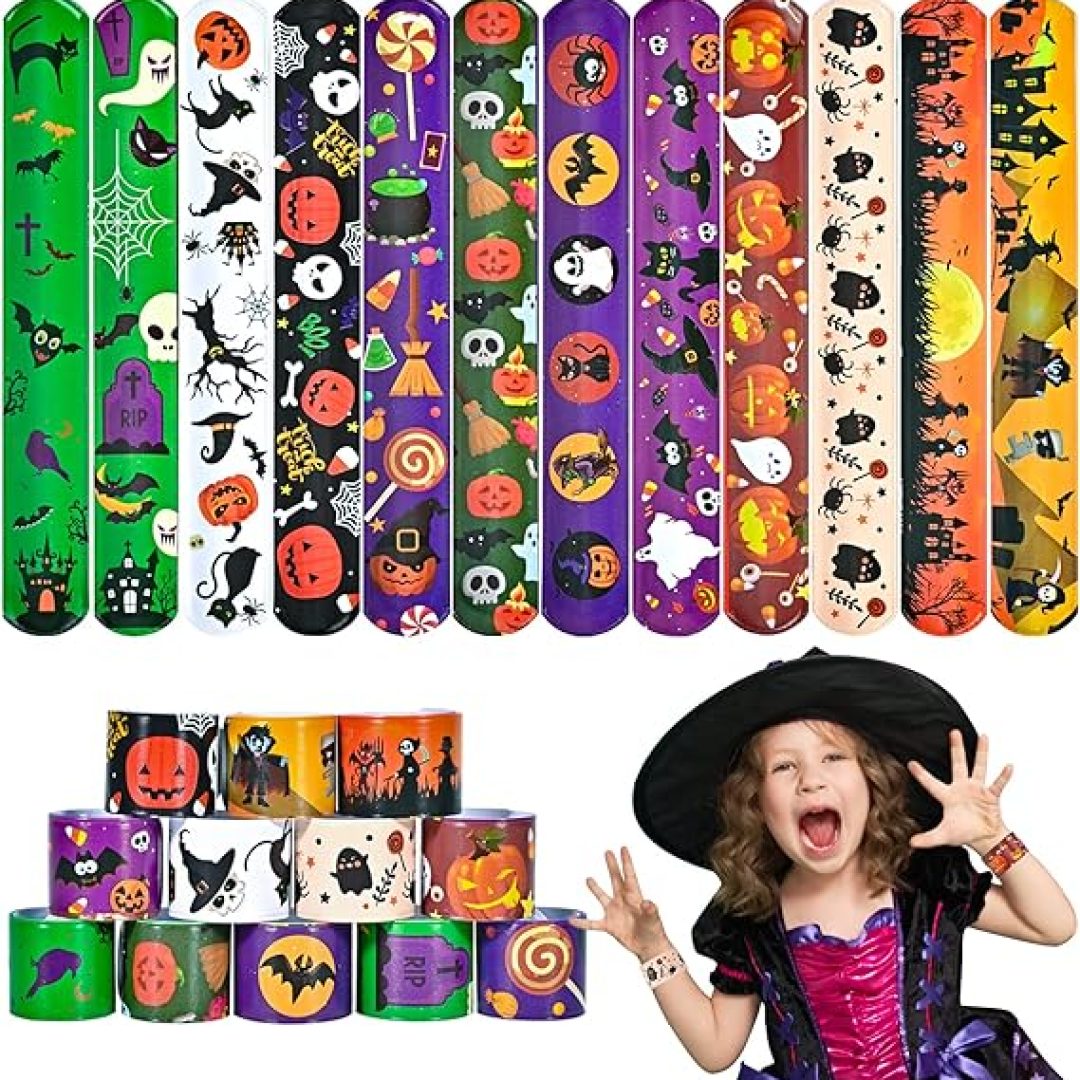 Halloween Slap Bracelets