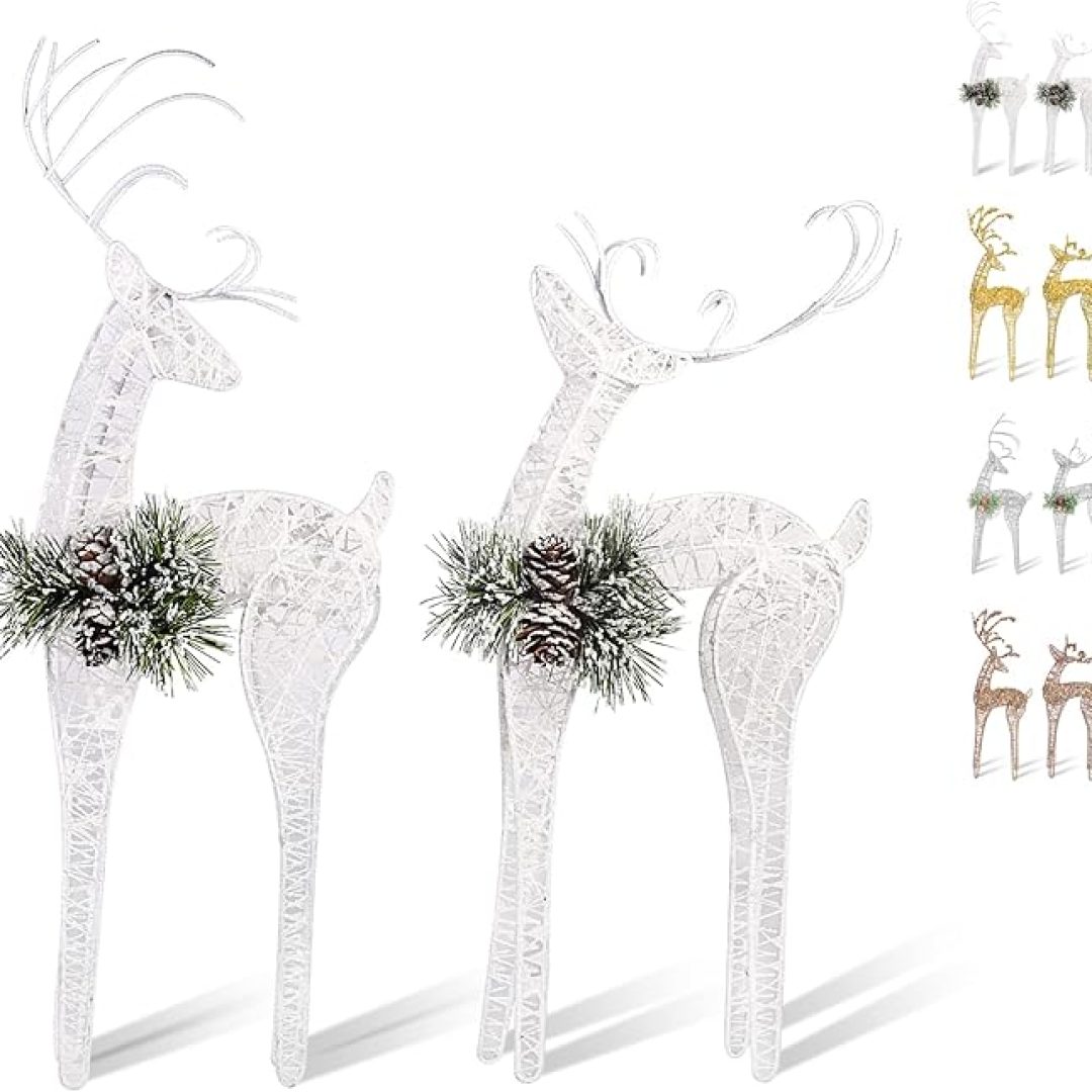 Christmas Reindeer Figurine