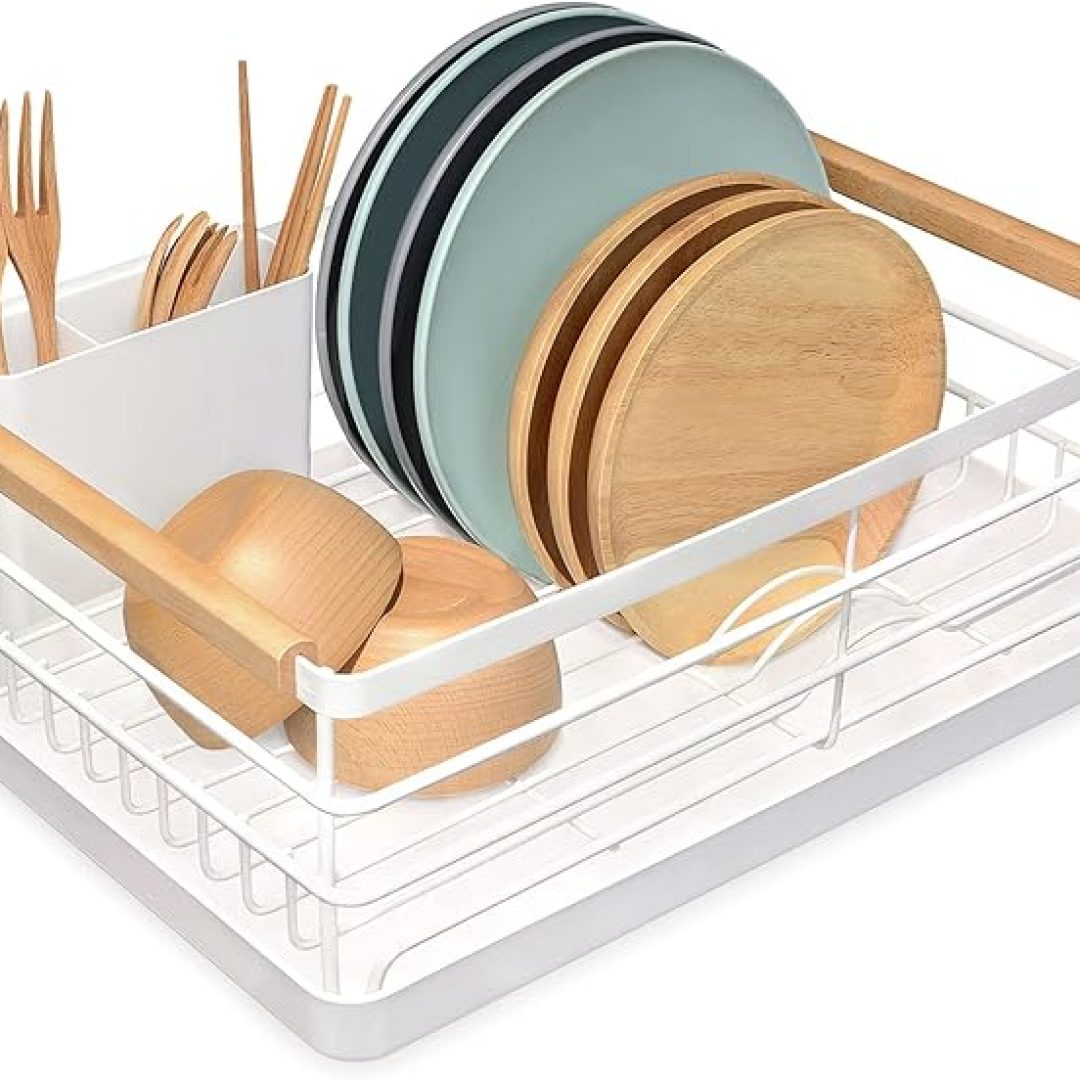 Dish Drying Rack, Dish Racks for Kitchen Counter
