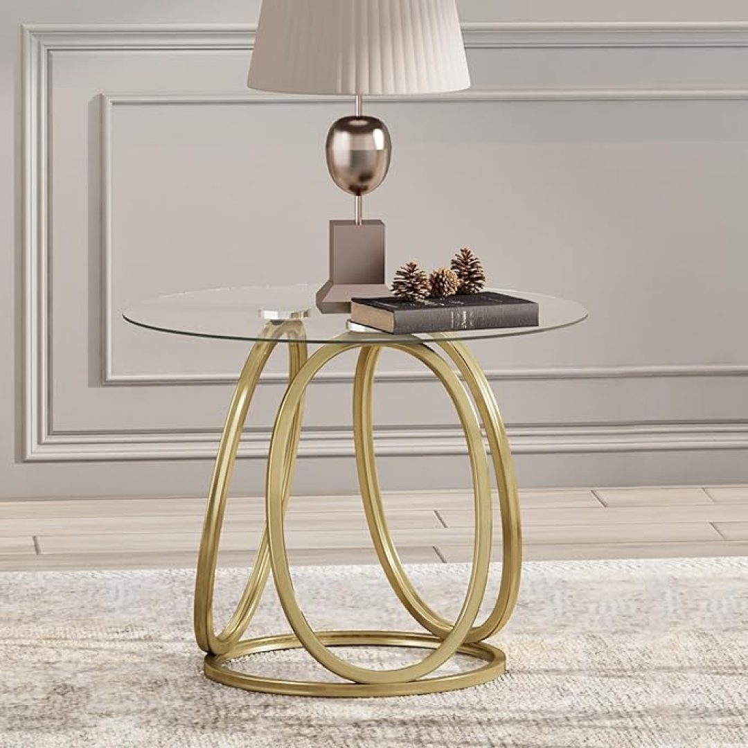Modern Glass Side Table