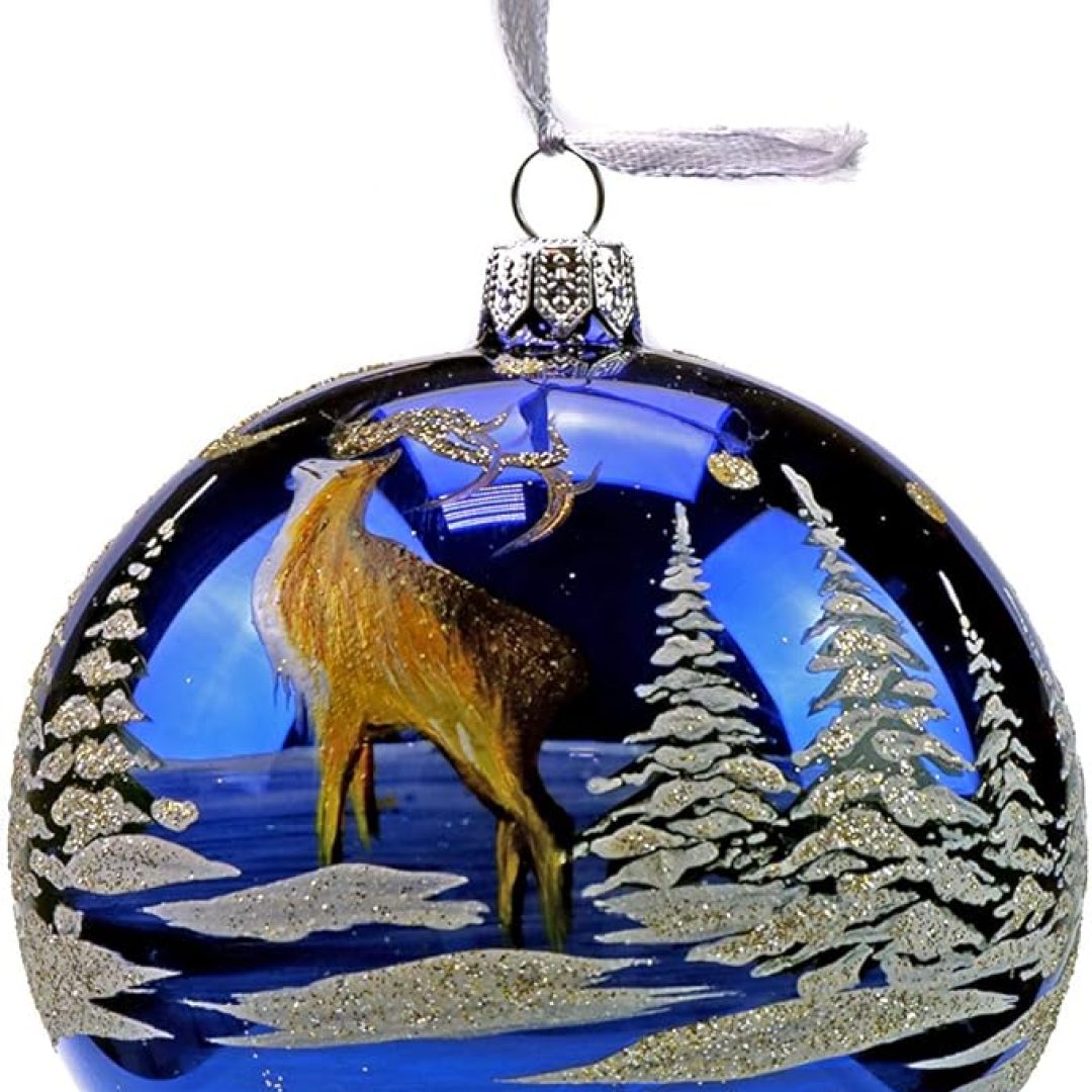 Christmas Tree Glass Ball