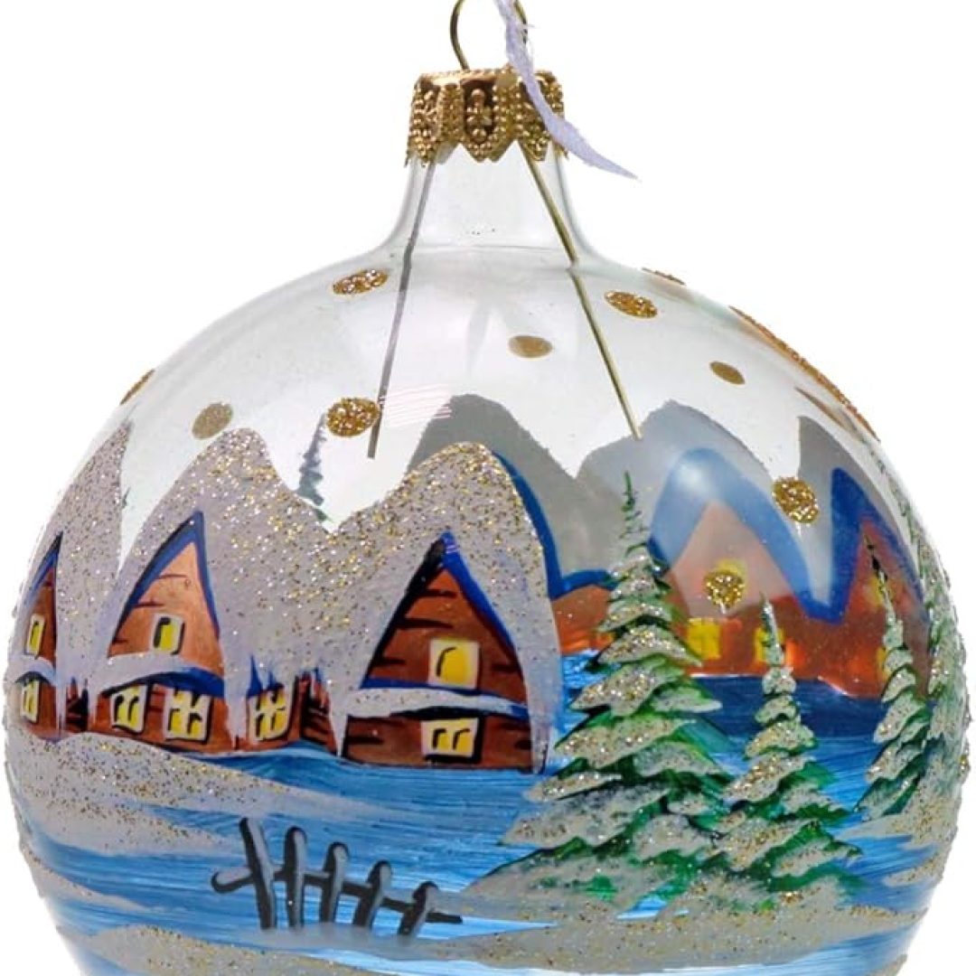 Christmas Tree Glass Ball