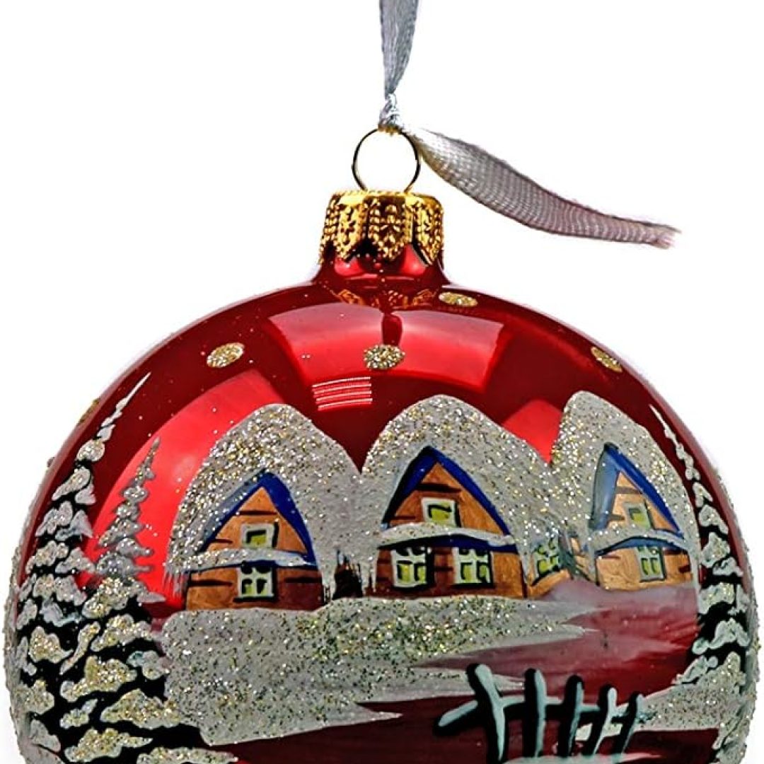 Christmas Tree Glass Ball