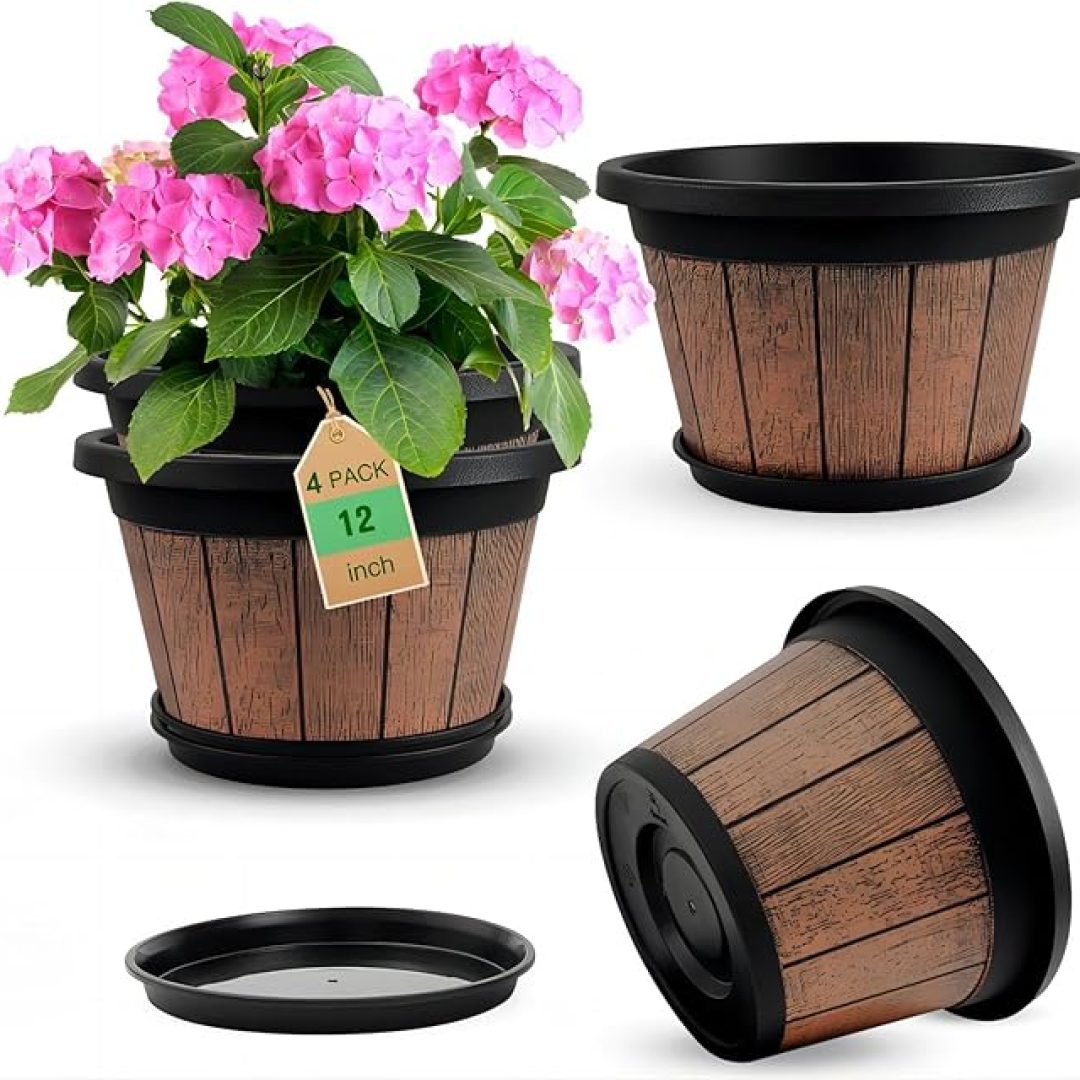 Barrel Planters
