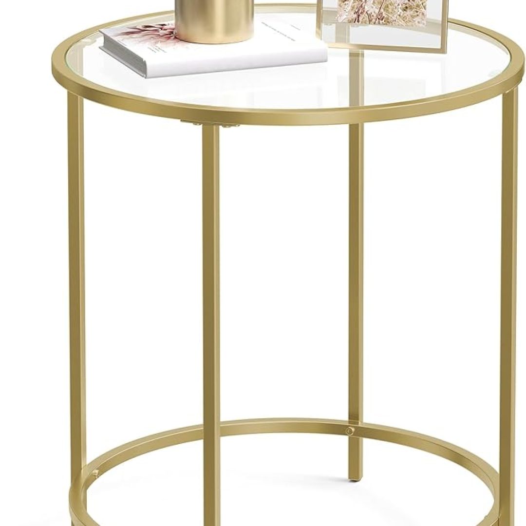 Gold Coffee Table with Modern Style