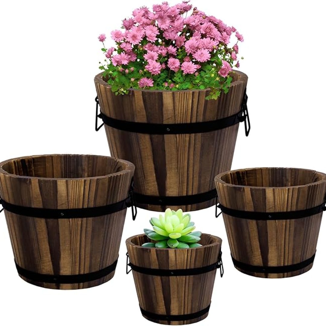 Barrel Planters