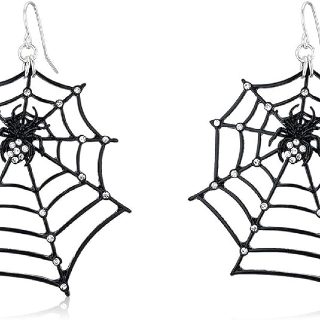 Spider Web Earrings