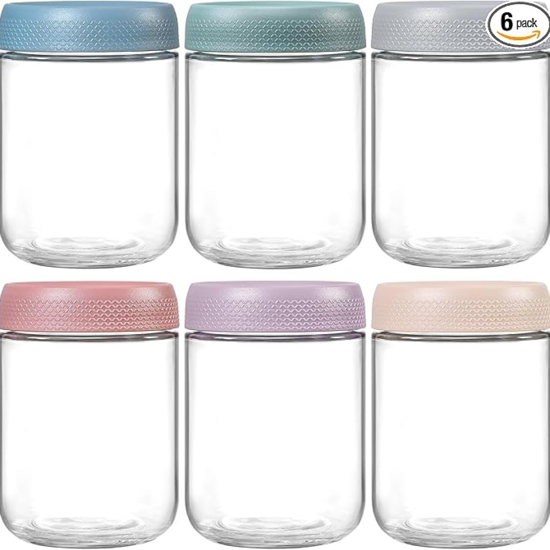 Glass jars