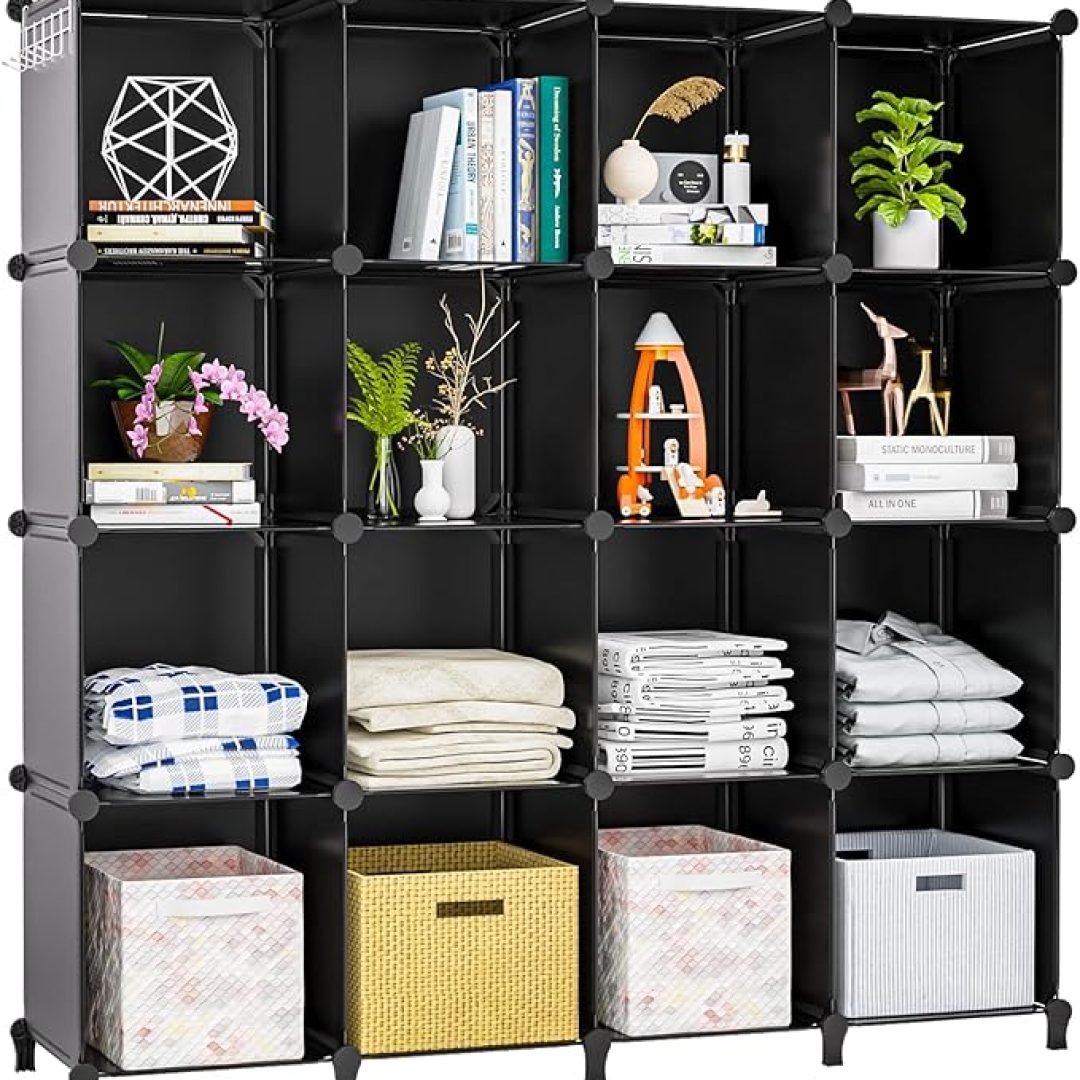 Cube Shelves Closet