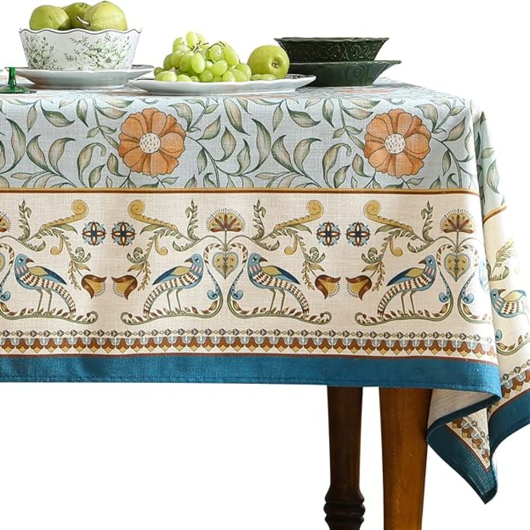 Designer French Rectangle Table Cloth