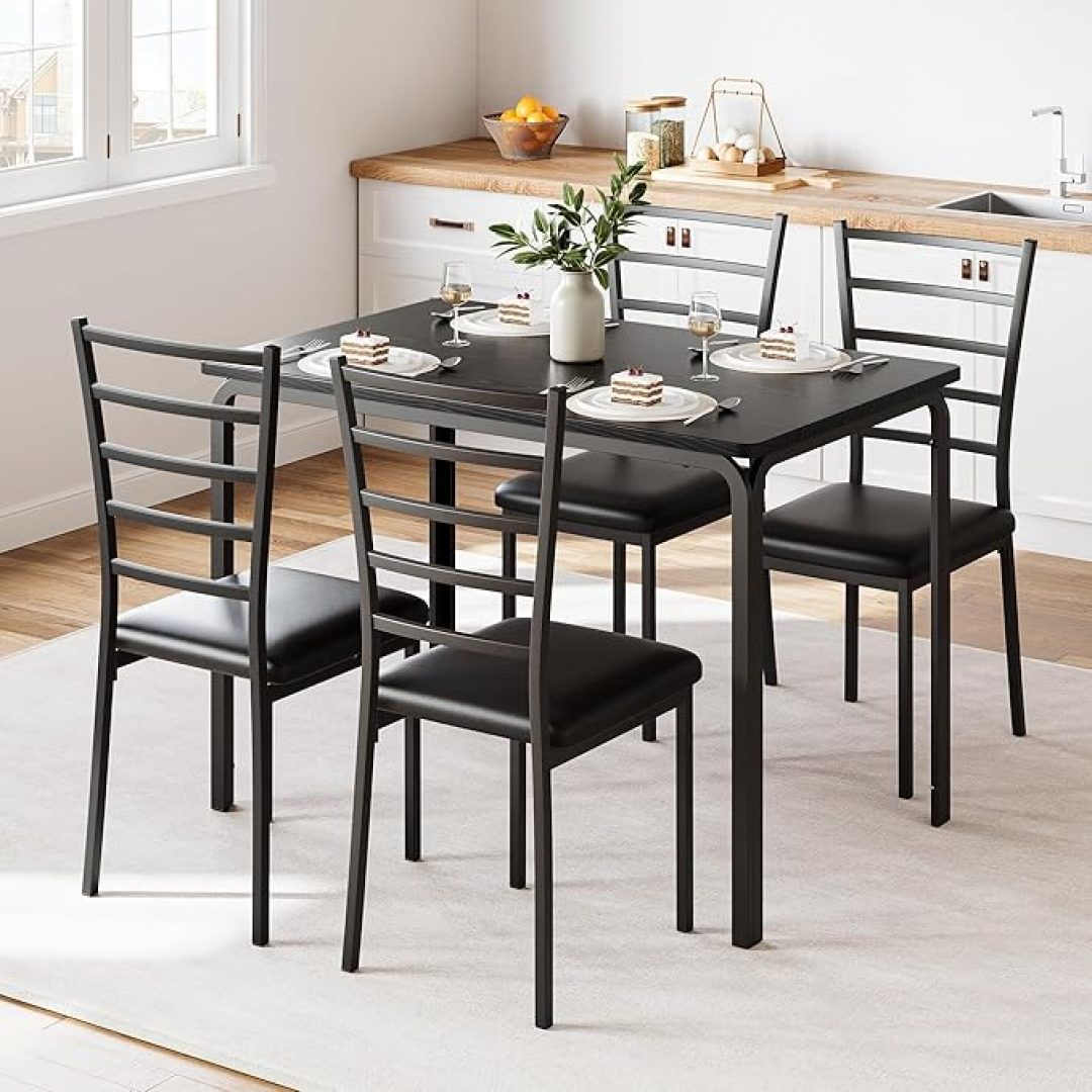 Small Table and Chairs Set of 4