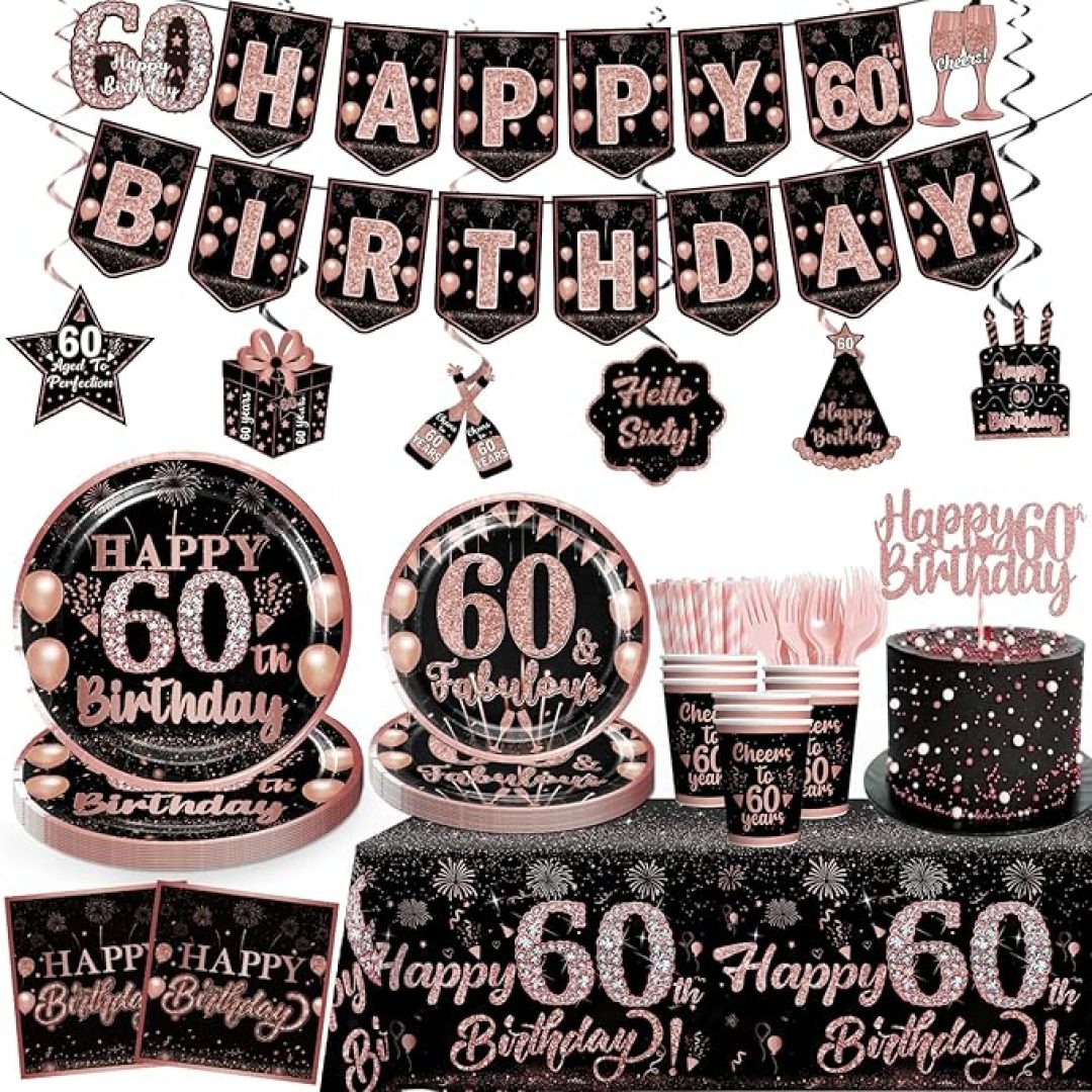 60th Birthday Decorations