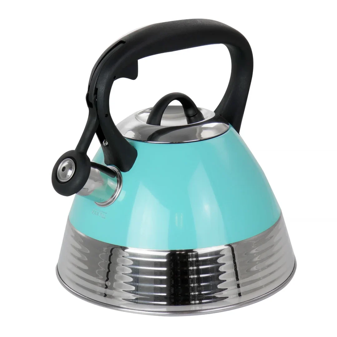 Quart Stainless Steel Whistling Tea Kettle