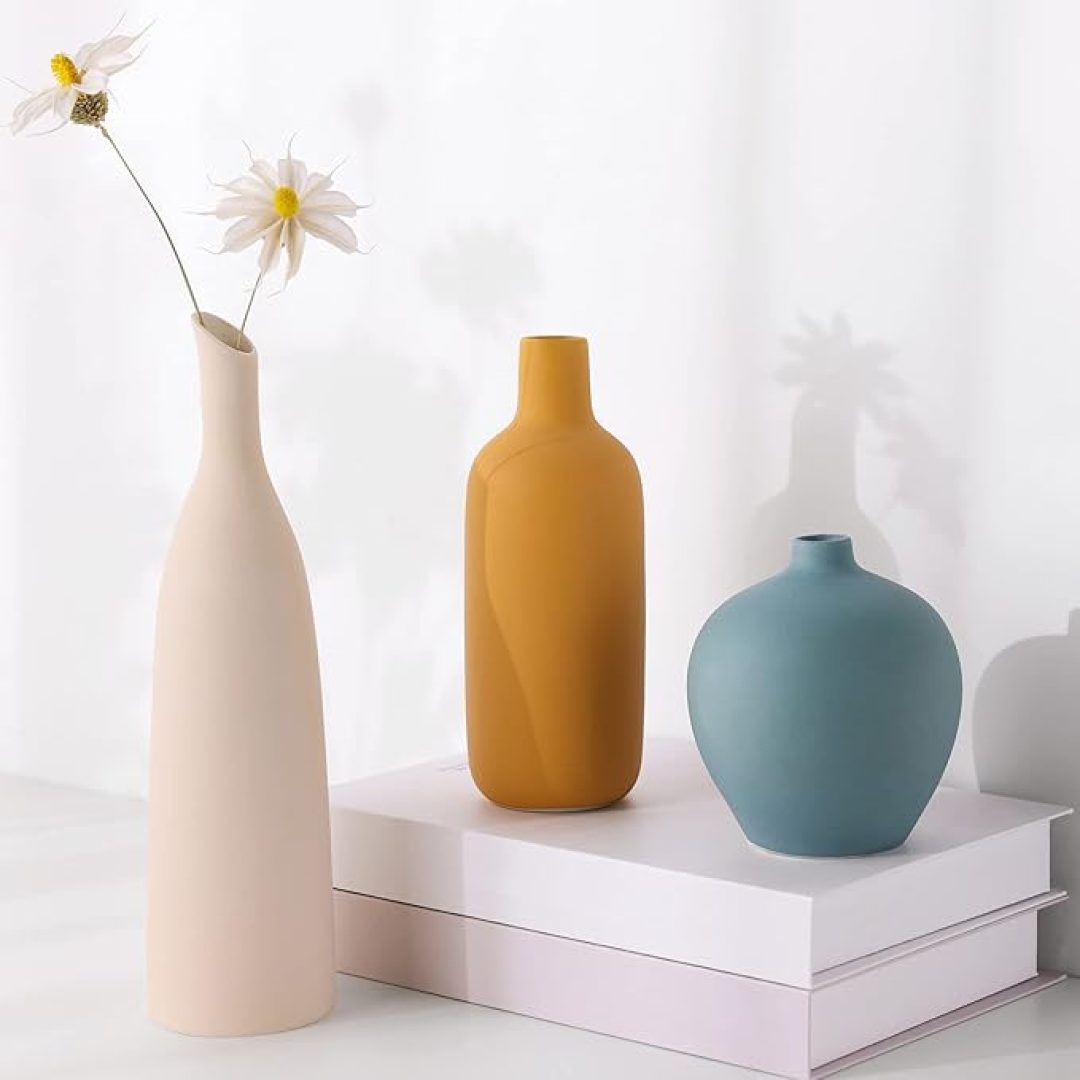 Set of 3 – Small Vases Minimalism Style