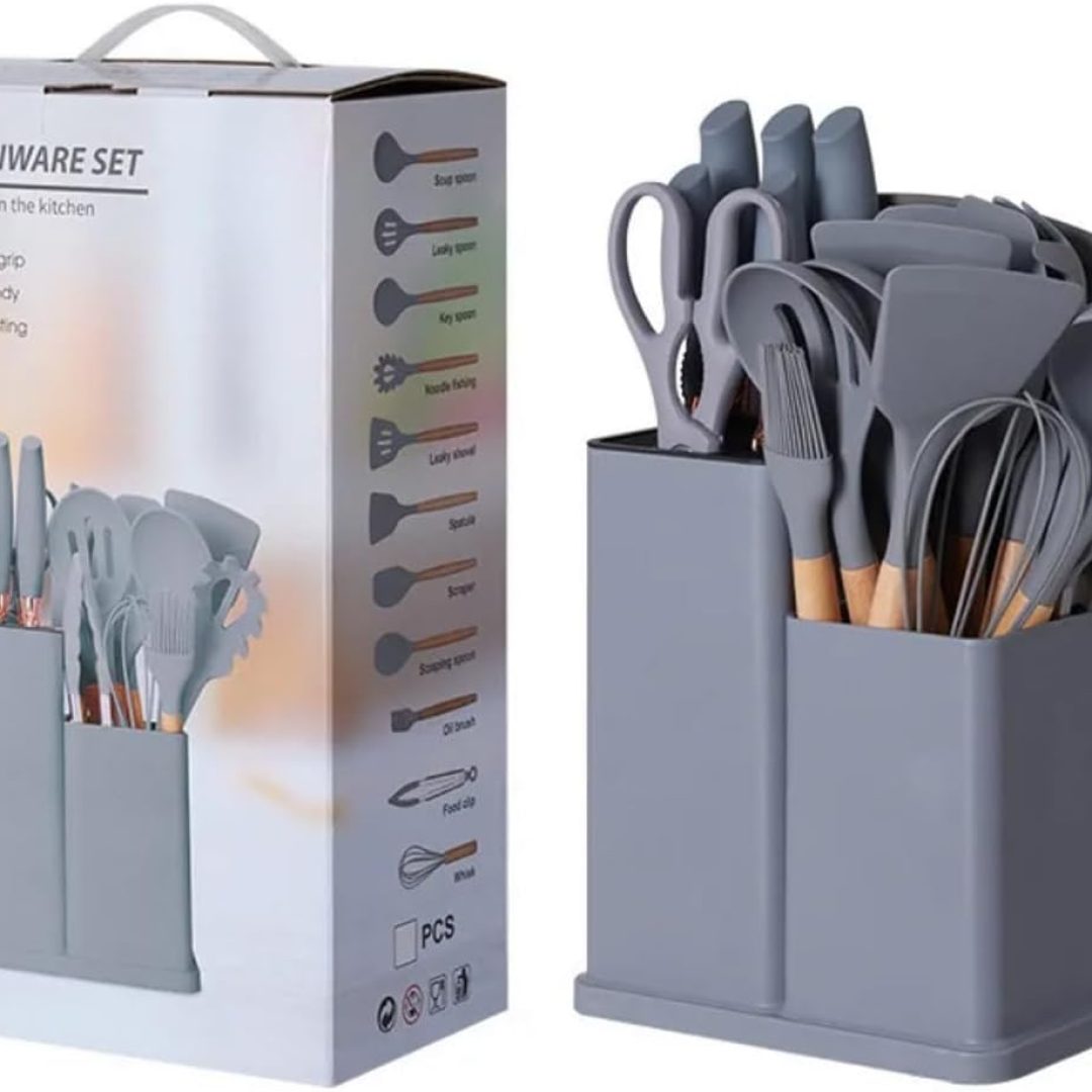 19 Piece Kitchenware Utensils and Knife Set