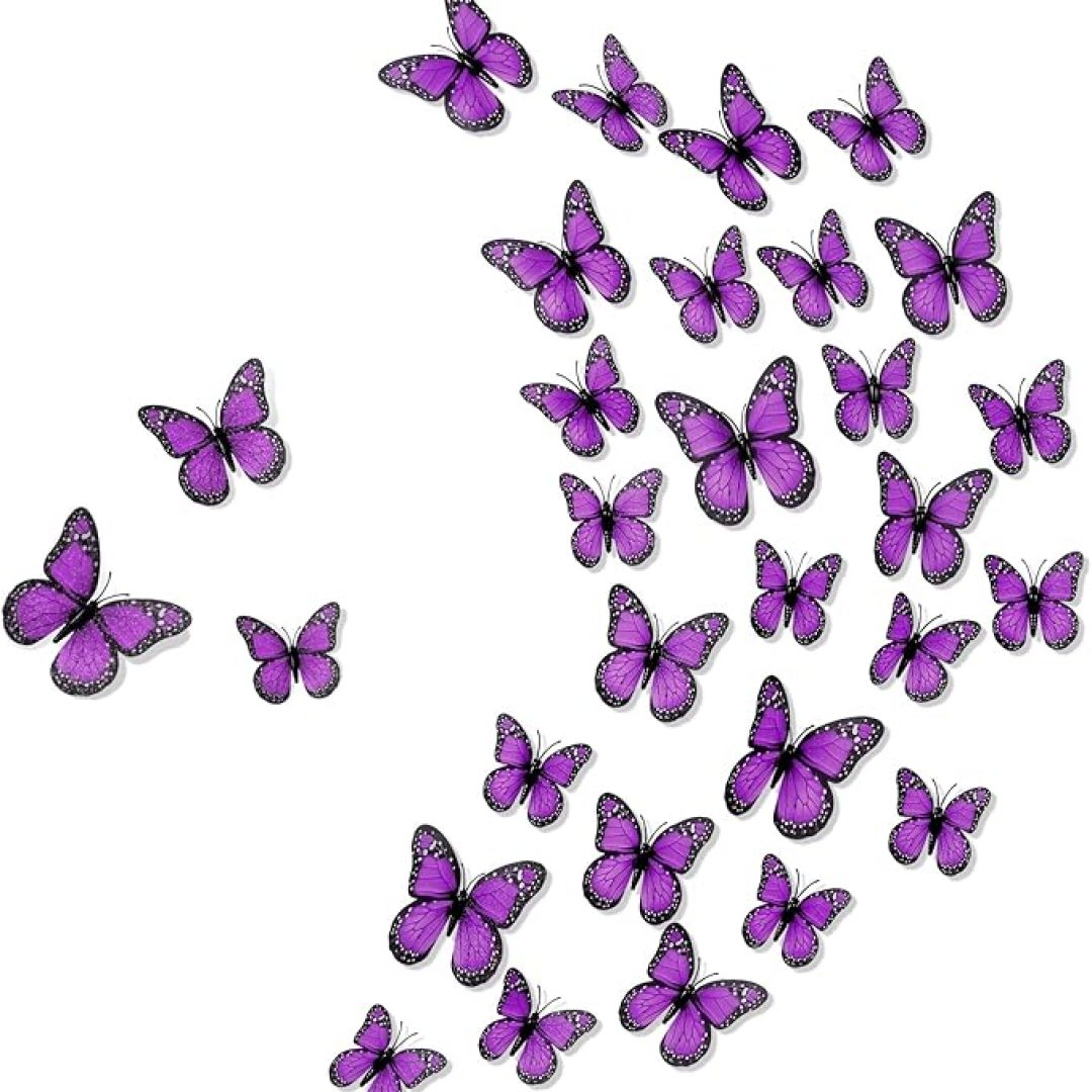 3 Size Fake Butterflies Realistic Butterfly Crafts