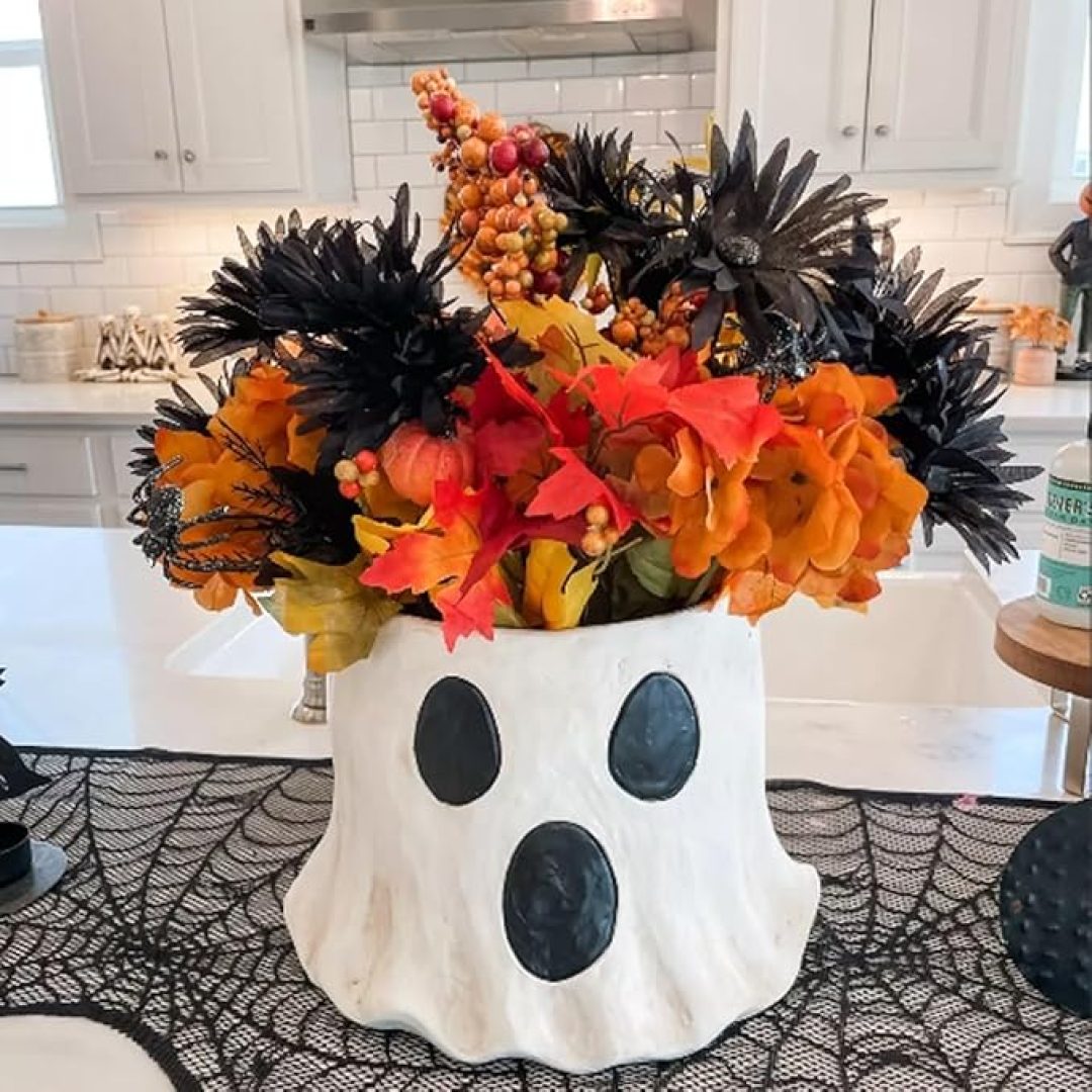 Ghost Bucket Vase, Cutest Ghost Bucket